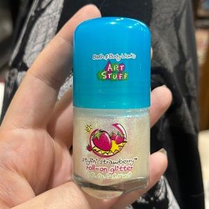 Vintage Unused Y2k Bath and BodyWorks Art Stuff Roll-on Glitter